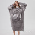 Comfy Plush Warm Thick Sherpa hoodie wearable blanket